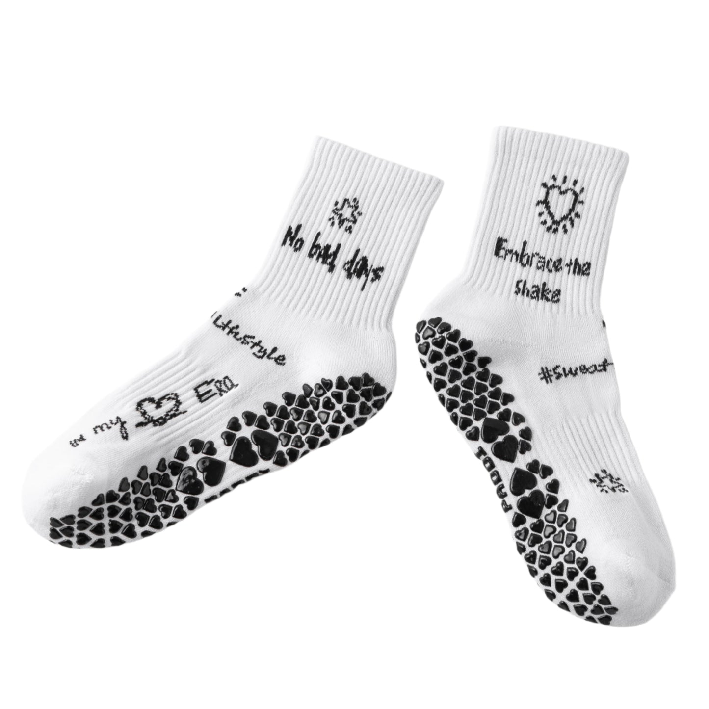 Embrace the shake grip socks