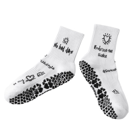 Embrace the shake grip socks